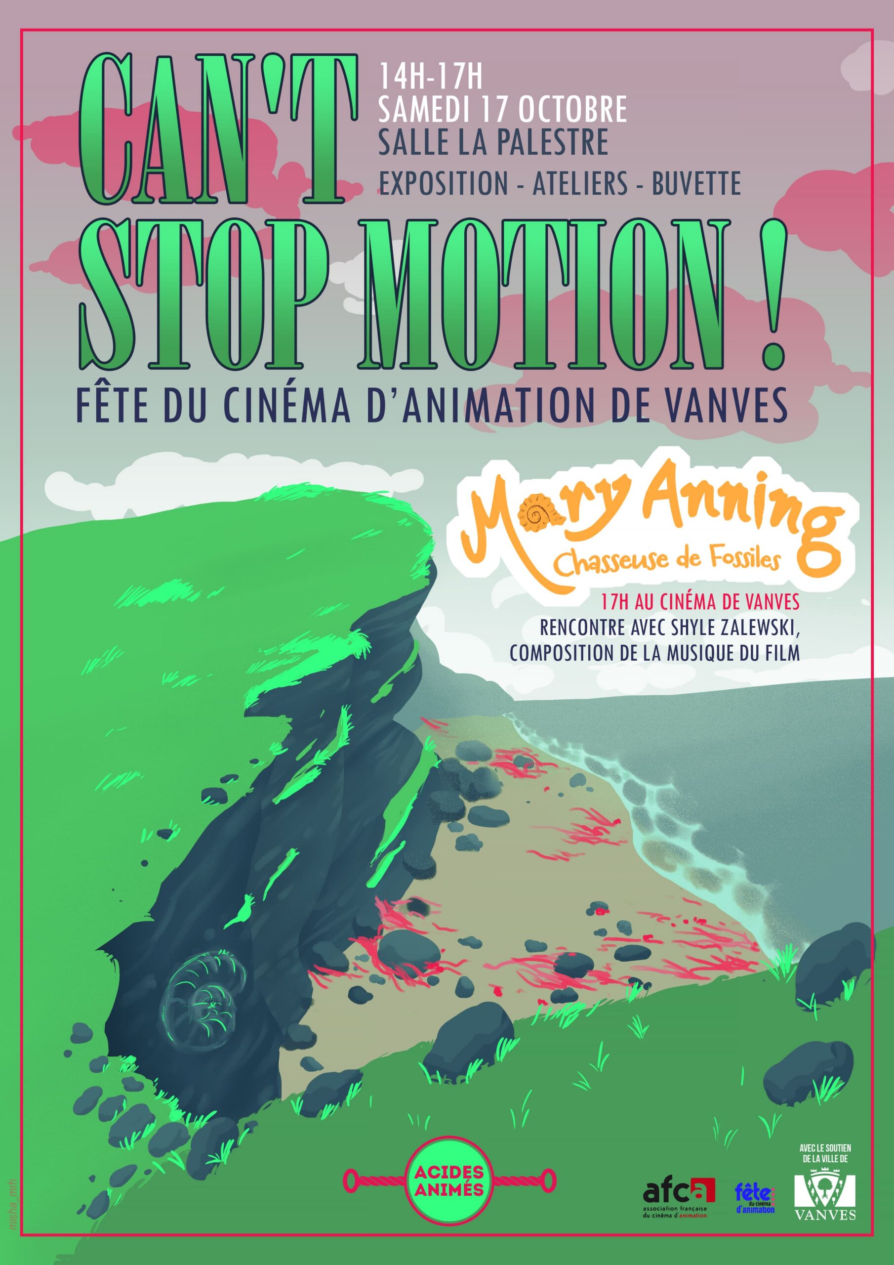 Affiche fête du cinéma d'animation